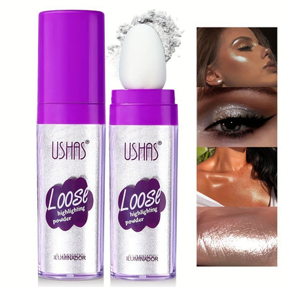 Shimmer Hair Facial Body Highlight Powder