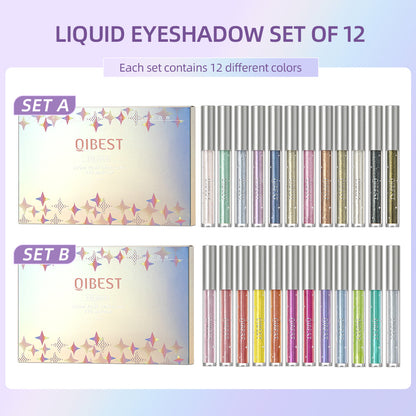 QIBEST Diamond Eyeshadow Liquid Pearlescent Highlighter