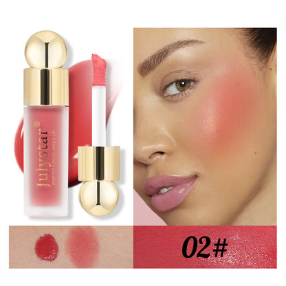 Beauty Monochrome Matte Liquid Blush Natural Long Lasting Lipstick Lip Glaze