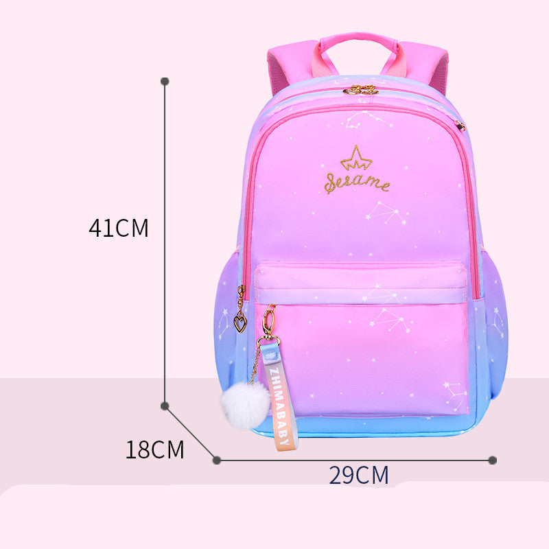Lightweight waterproof school bag