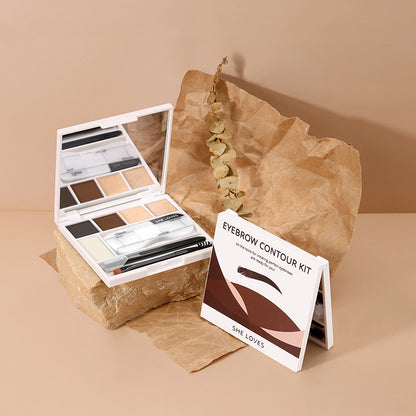 Waterproof Setting Non-smudge Brow Powder Eyebrow Soap