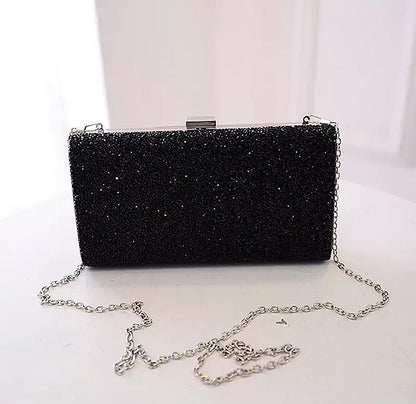 Diamond-encrusted clutch