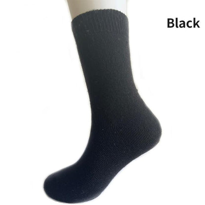 Wool Socks Thickened And Plush Warm Terry Middle Cylinder