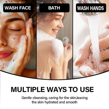 Black Capsule Soap Whitening Skin Care Cleanses Without Stripping Lightening Face