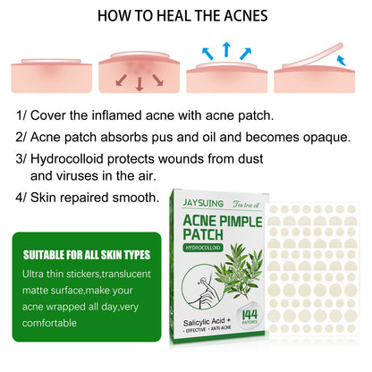 Invisible Makeup, Waterproof, Moisturizing And Cleaning Tea Tree Oil Acne Patch