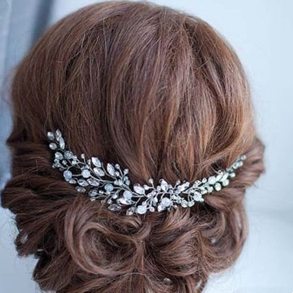 Crystal Headgear Wedding Bridal Hair Jewelry Accessories