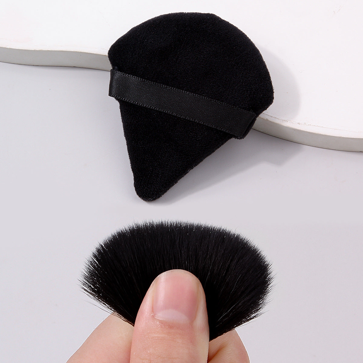 Setting Powder Puff Non-absorbent Sponge Eyeshadow Concealer Refresh Portable Brush Set