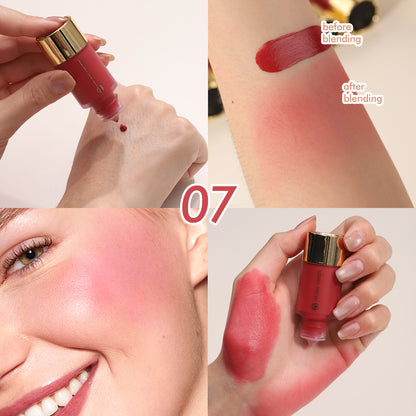 Women's Fashion Silky Natural Dropper Liquid Blush