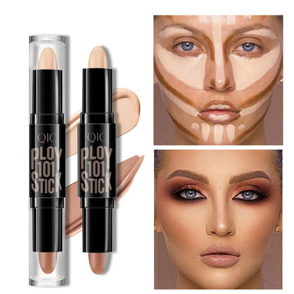 Concealer Dual-headed Touch-up Stick Three-dimensional Face Brightening