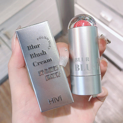 Touch Color Mist Silver Tube Blush Stick Lips And Cheeks Can Be Used For Natural Development