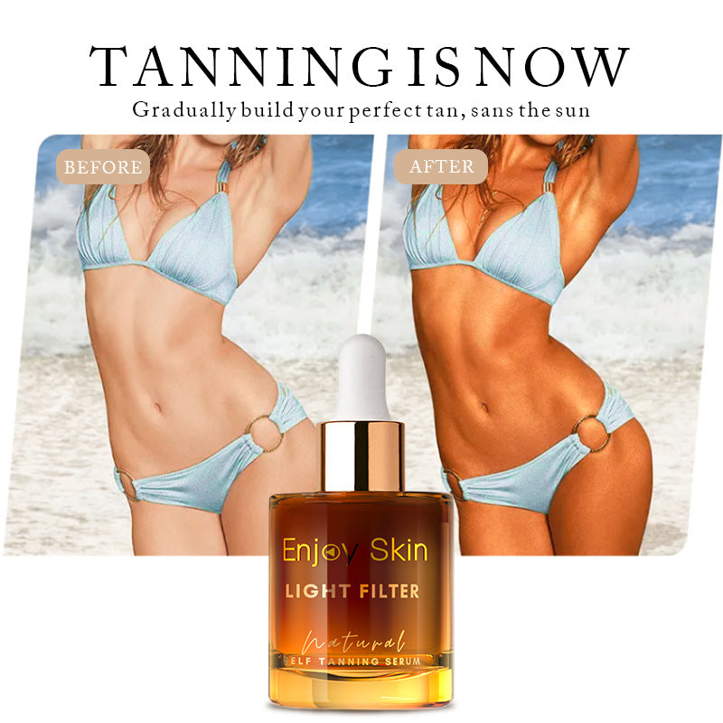 Sun Tanning Black Lotion Oil Wheat Color