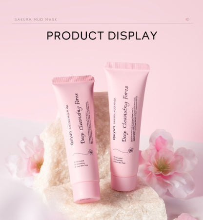 30g Cleansing, Hydrating And Moisturizing Cherry Blossom Mud Mask