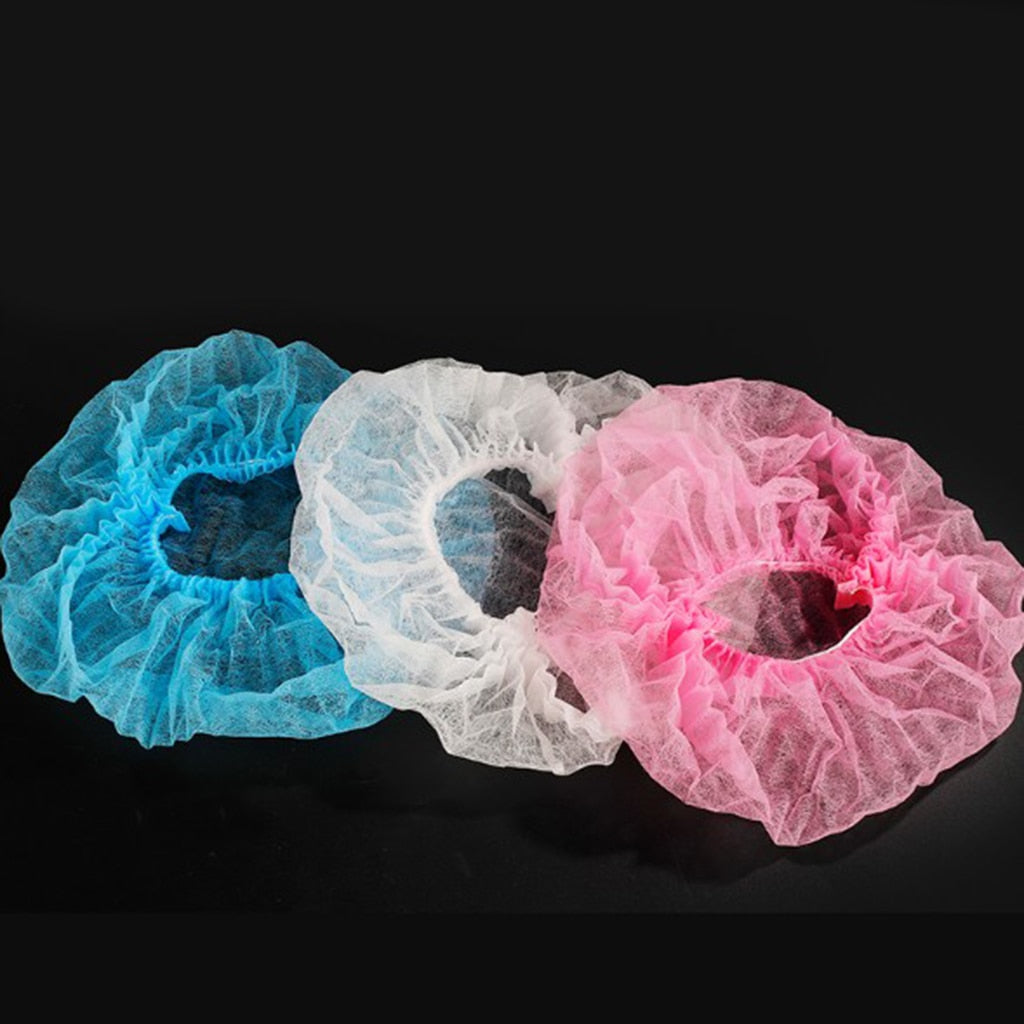 Non-woven disposable shower cap