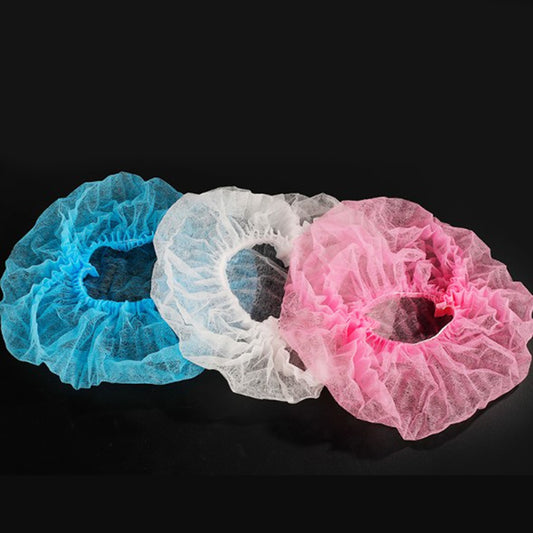 Non-woven disposable shower cap