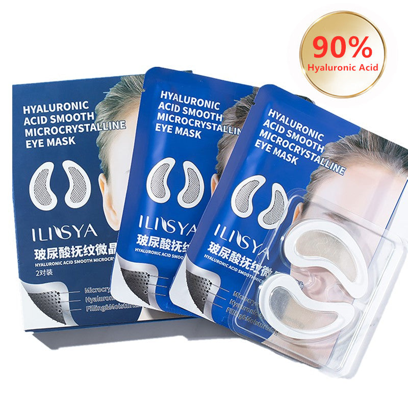 Hyaluronic Acid Line-stretching Micro-needle Eye Patch Lifts And Diminishes Fine