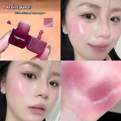 Mini Sweet Face Ice-Translucent Nude Moisturizing Natural Radiance Blush Liquid