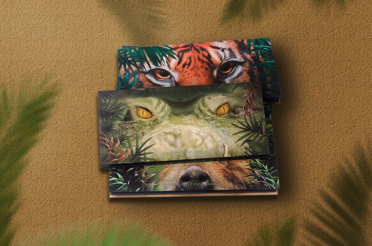 Perfect same diary twelve color Explorer Eyeshadow piglet tiger tiger ice wolf animal eye shadow makeup