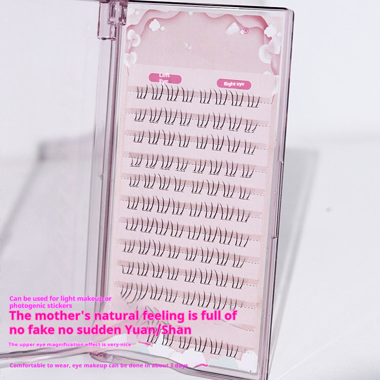 Kitten's Paw Lower Eyelashes Large Capacity Segmented Sheer Root Natural Pure Lazy Comic Eyelash