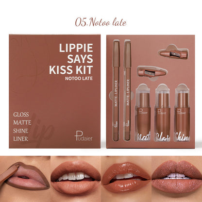 Lip Liner Suit Matte Water Light Pearlescent