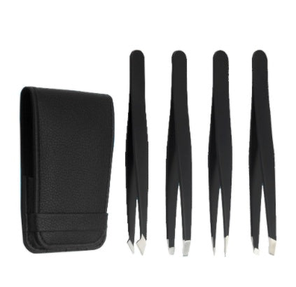 4 pcs  eyebrow tweezers