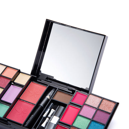 Eyeshadow Blush And Eyebrow Powder Makeup Palette Cosmetics Case