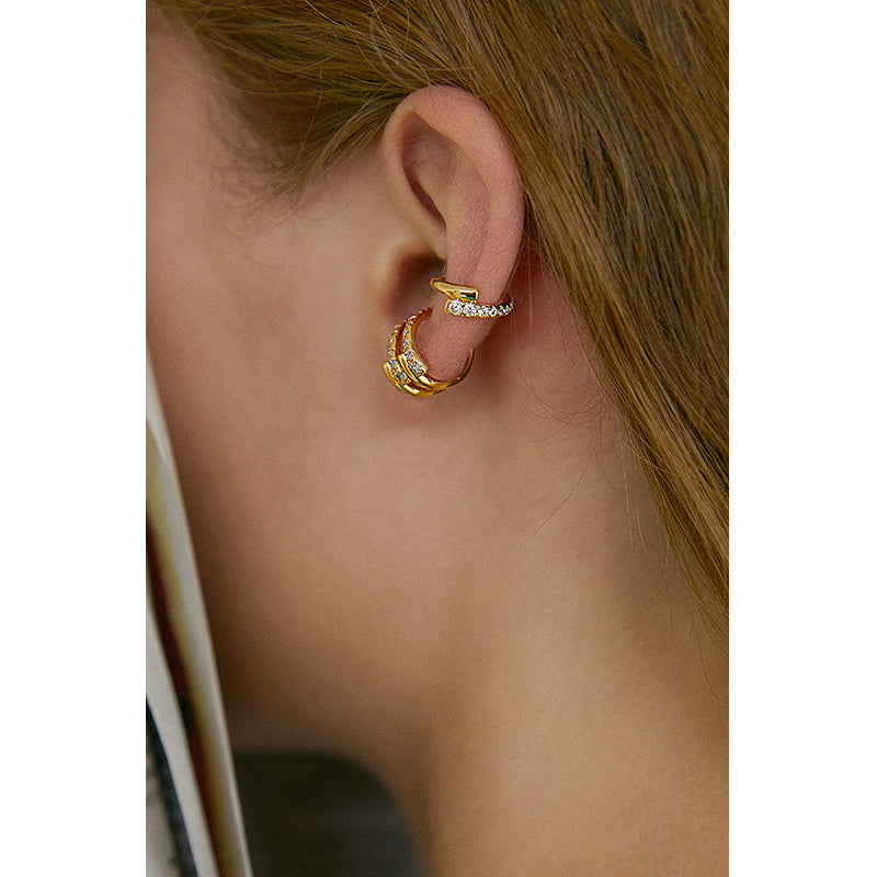 Painless Ear Clip Feminine Cool Fake Earrings