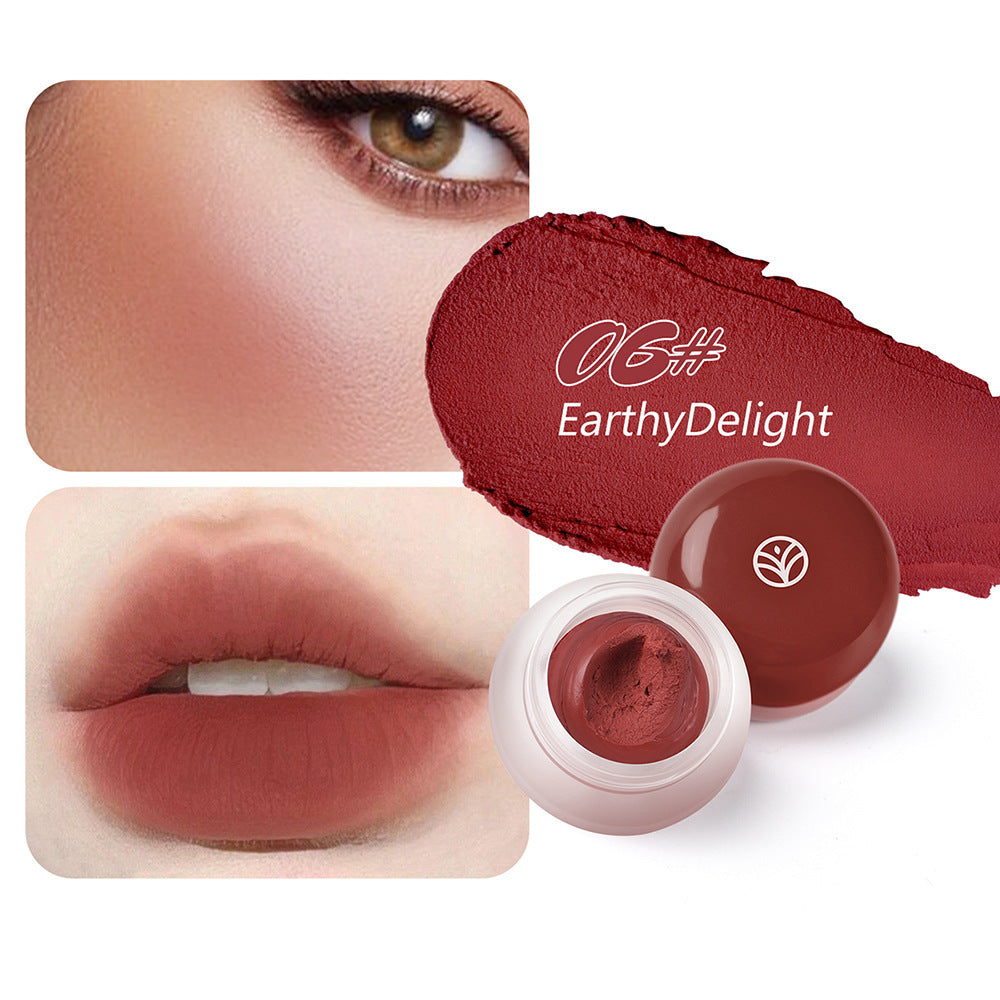 6 Colors Mousse Pudding Blush Mud Delicate