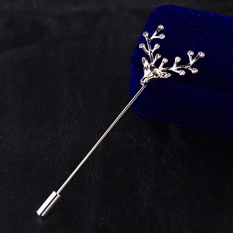 Men's Elk Small Brooch Korea Brooch Pin
