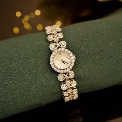 Jewelry Antique Luxury Diamond Quartz Women's Watch