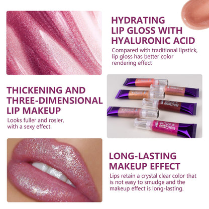 Hose Lip Gloss Lip Balm Hydrating No Stain On Cup Lip Care Oil