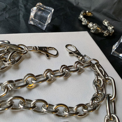 Male Female Hip Hop Pants Chain Waist Chain