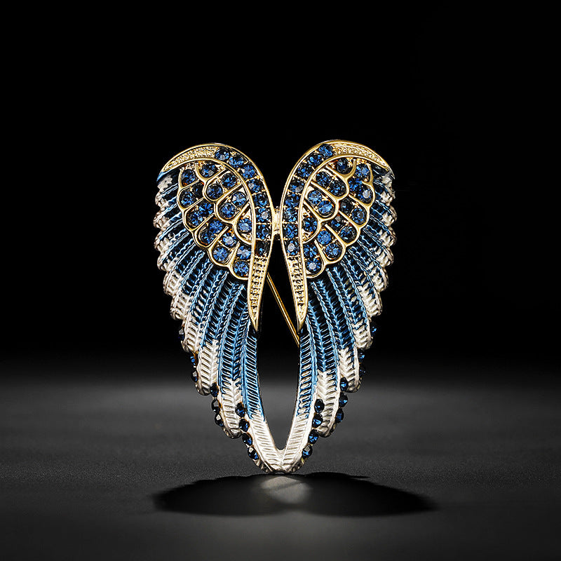 Temperament angel wing Brooch