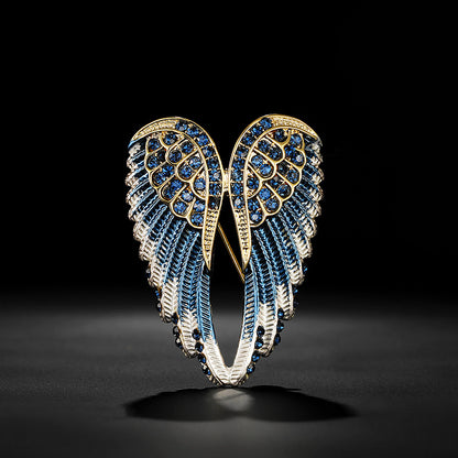 Temperament angel wing Brooch