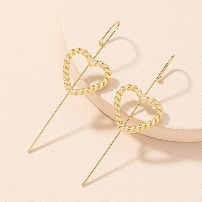 Ear-hook Earrings Simple And Cold Wind Ear Bone Clip Female