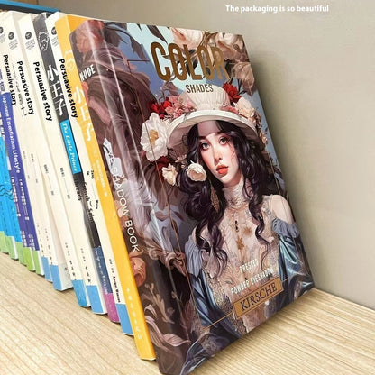 Long Lasting And Does Not Fade 72 Color Eyeshadow Book