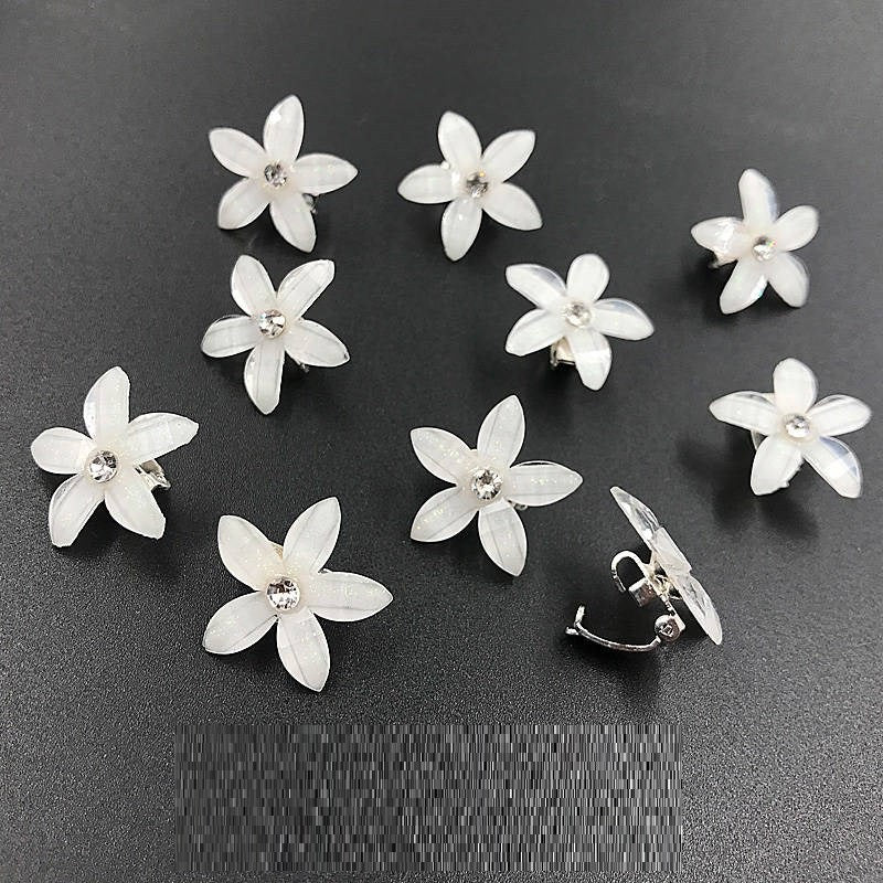 Braided Hair Headdress Small Hairclip Rhinestone Mini Hair Clip Children
