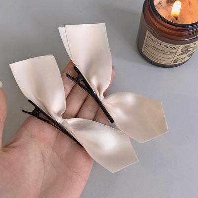 Black Bow Hairpin Female Headdress One Word Hairpin