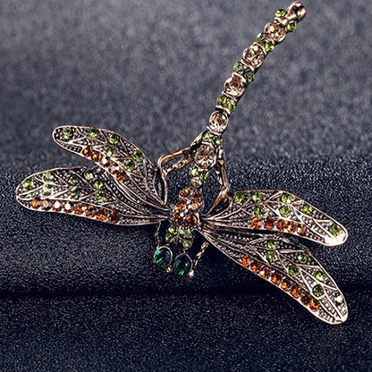 Vintage dragonfly brooch