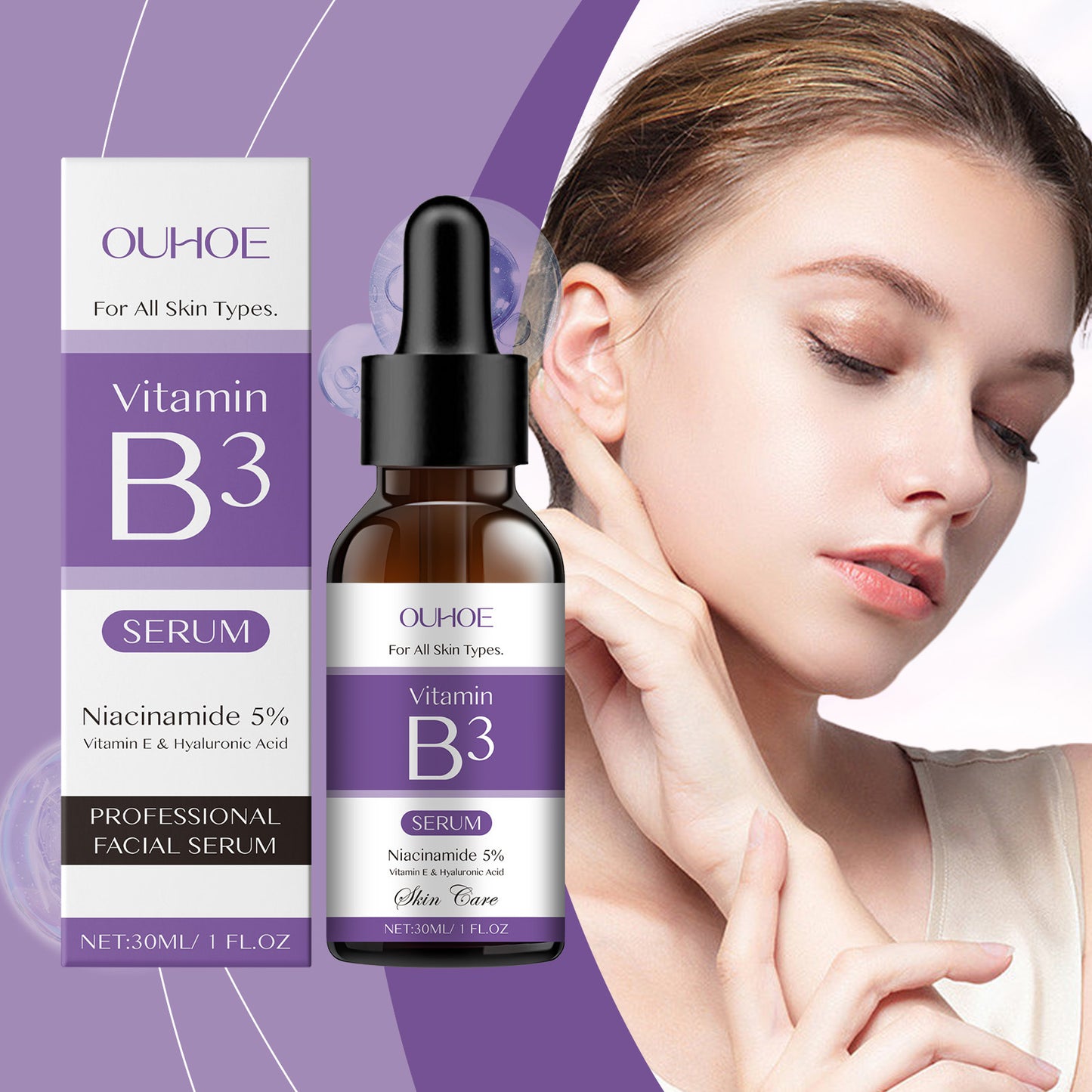 Vitamin B3 Moisturizing Essence Hydrating And Improving Skin Dark And Tender Pores Firming Skin