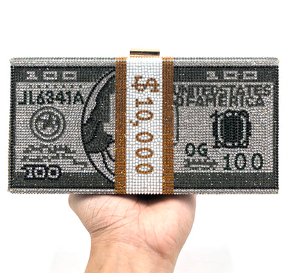 Dollar clutch messenger bag