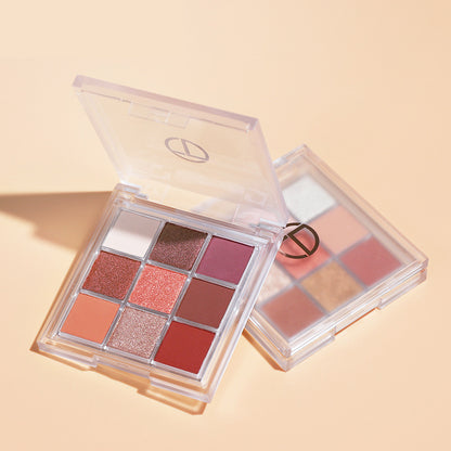 Earth Color Matte Pearlescent Nine  Eyeshadow