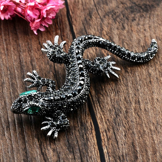 Suit brooch lizard pin clothes accessories