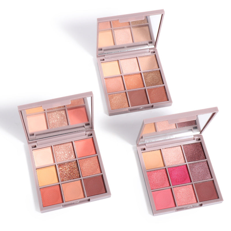 9-color Keyboard Fingertip Eyeshadow Palette