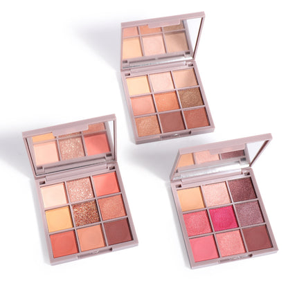 9-color Keyboard Fingertip Eyeshadow Palette