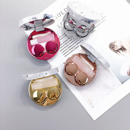 Contact Lens Case Marbled Contact Lens Case
