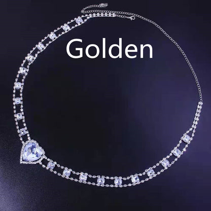 New Fashion Inlaid Rhinestone Waist Waist Chain