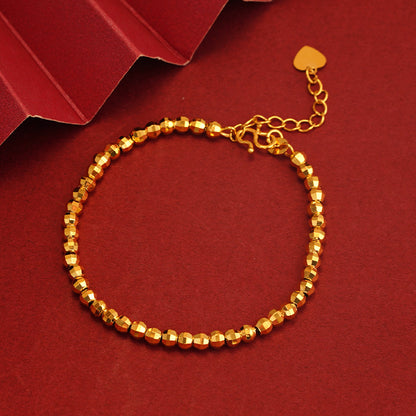 New Laser Beads Bracelet For Women Hand Jewelry