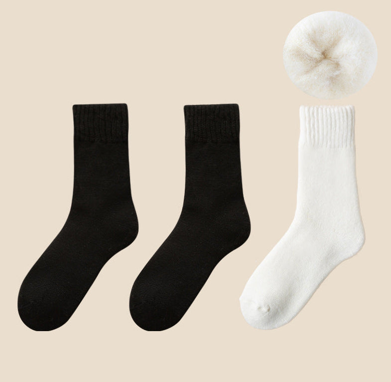 Fleece-lined Thick Sleep Maternity Socks Wool Socks