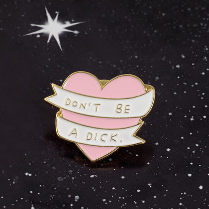 Personality Creative Love Brooch Alloy