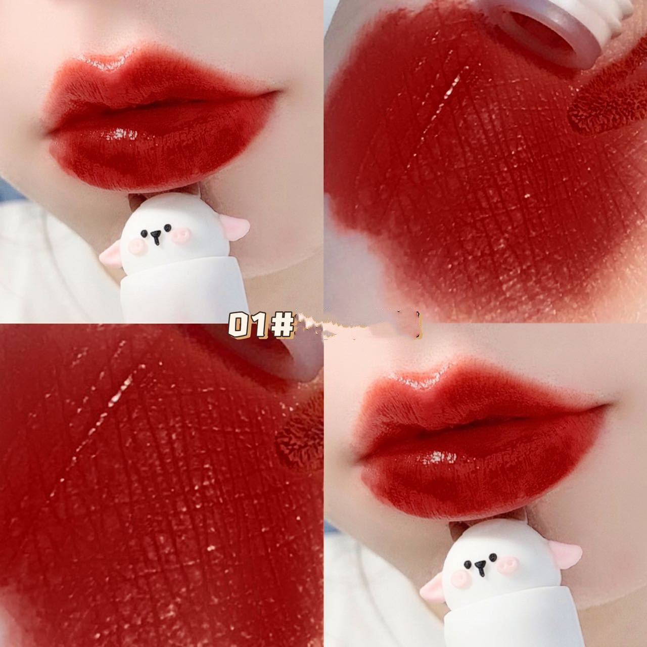 Blind Box Cute Favorite Pair Lip Lacquer Cute Matte Finish Velvet Lip Mud Plain Face Student Party Lipstick Lip Gloss